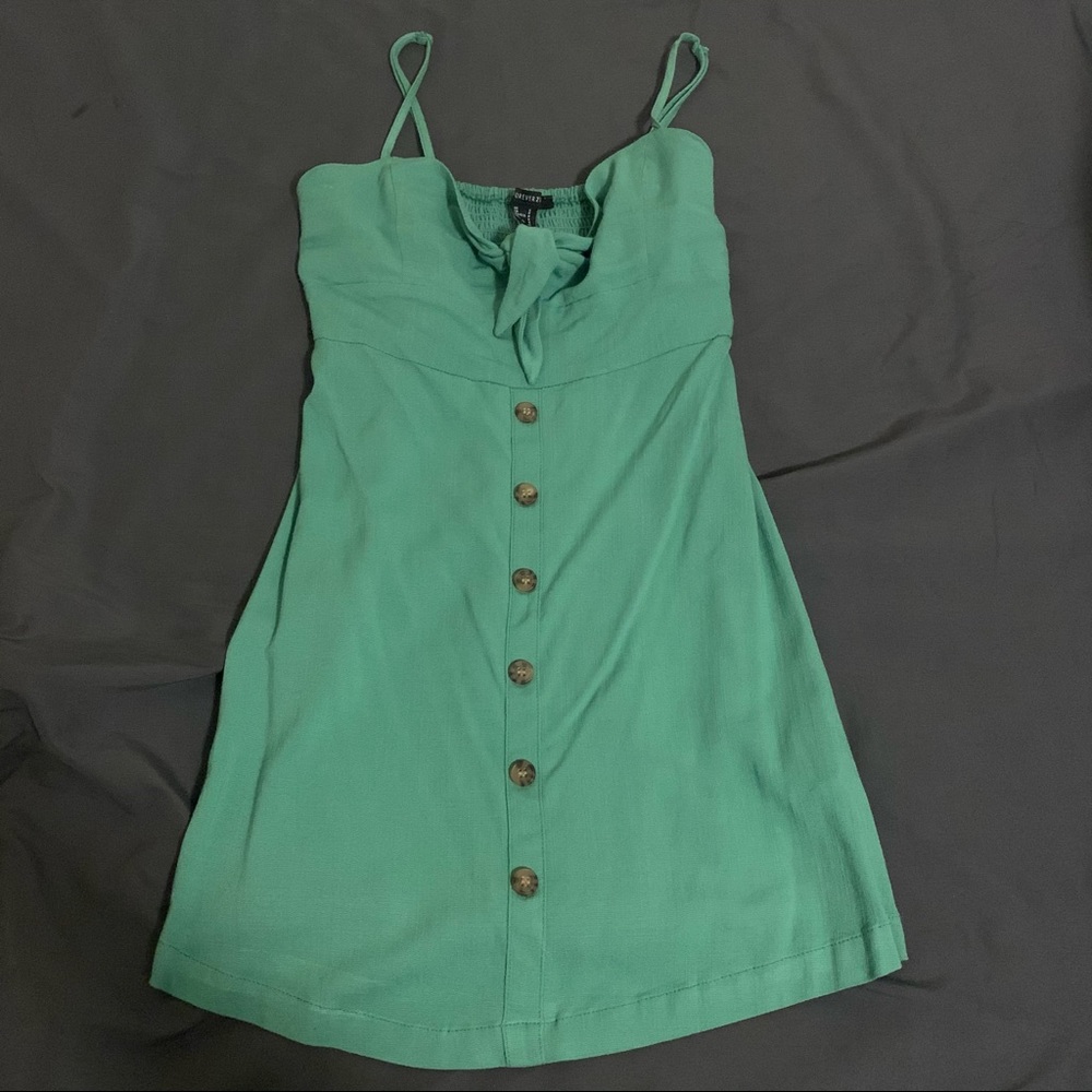 Green dress